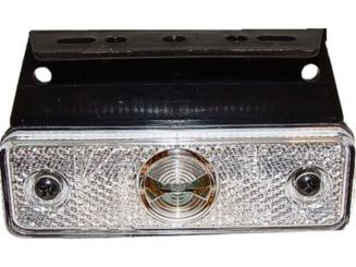 LED Begrenzungsleuchte FLATPOINT Schutzgehäuse mit Winkelhalter