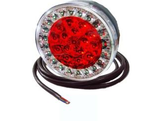 LED Heckleuchte PRO-SPOT rund, 2m Anschlussleitung
