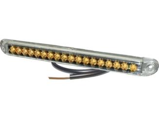 LED Blinkleuchte PRO-CAN XL 24 Volt, hintere Blinkleuchte – Kategorie 2a, Gehäuse glasklar