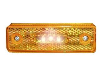 Feu de Position latéral à LED avec  Presse-étoupe 24 Volts ,connecteur 90° Presse-étoupe