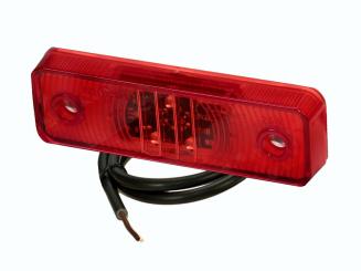 LED Schluss-/Umrissleuchte 90° Kabelanschluss, Kabel 0,5m