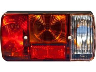 Lens lens right with reversing lamp