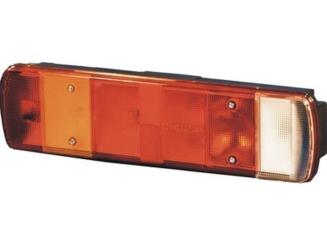 Rear Combination Lamp SCANIA, left, with numberplate lamp, cable entrance