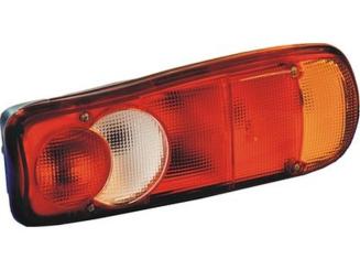 Heckleuchte passend für RENAULT / NISSAN / DAF links, rechts, mit Rückstrahler, AMP-Kompaktstecker