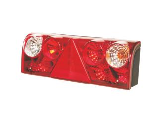 Heckleuchte EUROPOINT II links, SCHMITZ, 1x7polig, 4x2-polig Stecker, ohne Seitenmarkierungsleuchte