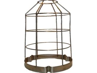 Cage de protection pour gyrophare rotatif en acier inoxydable 